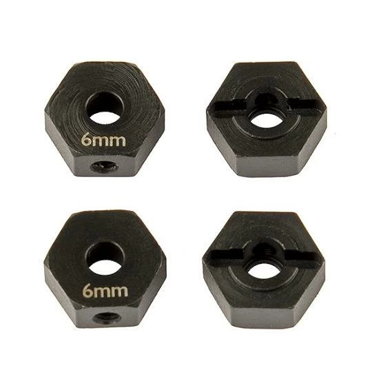Element RC Ft Enduro Wheel Hexes - 6 Mm - Steel