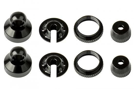 Element RC Enduro Shock Parts - Black Aluminum - Image 2