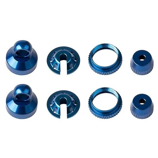 Element RC Enduro Shock Parts - Blue Aluminum