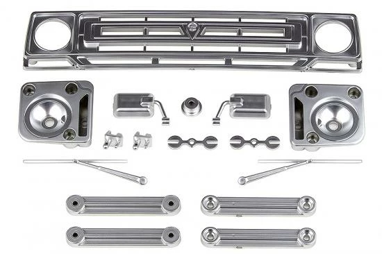 Element RC Sendero Body Accessories - Satin Chrome - Image 2